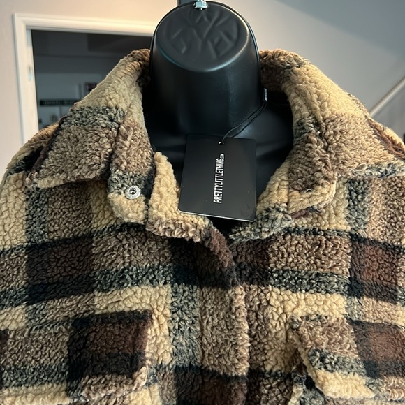 Pretty Little Thing PLUS | Size 12 | Brown - Picture 1 of 14